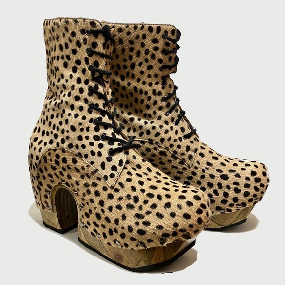 *RARE!!!!* Fluevog 2012 ARC RAINBOW BOOTS, Size 10 (best for 9.5). HAWT! - Picture 2 of 12